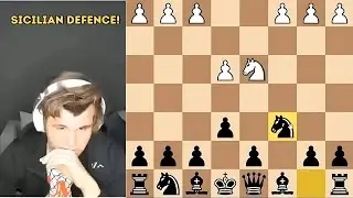 Magnus Carlsen Takes on the Sicilian! and CRUSHED his Opponent