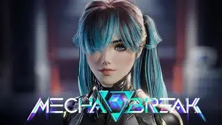 MECHA BREAK CUTE FEMALE CHARACTER CREATION