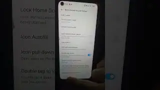 Double Tap To Lock Screen Feature Enable On | Double Tap To Lock Screen On Kaise Karen #shorts.