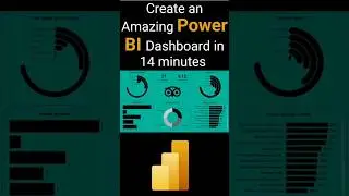 Create an Amazing Power BI Dashboard in 14 minutes #shorts