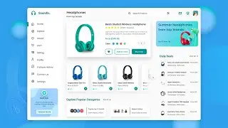 Amazing Ecommerce Website ui Design in figma | Online Shop Website Design