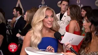 Megan Moroney teases her 2024 CMA Awards performance and reveals dream duet collab on the red carpet