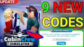 🛑 NEWEST 🛑 CABIN CREW SIMULATOR CODES 2024 _ ROBLOX CABIN CREW SIMULATOR GIFT CODES 2024