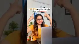100 HTML Projects Ideas🔥 #frontenddevelopment