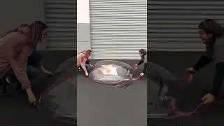 Successful Human Slime Bubble! 😲 