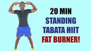 20 Minute Standing HIIT Workout/ Full Body Tabata Workout🔥200 Calories🔥