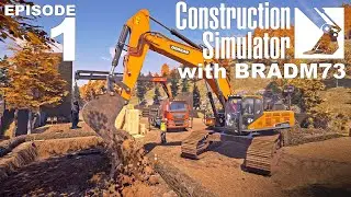 CONSTRUCTION SIMULATOR (2022) - Episode 1: GETTING STARTED!!!