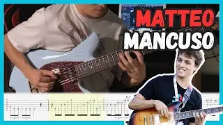 Matteo Mancuso - Paul Position Solo TAB - INCREDIBLE Fusion Guitar