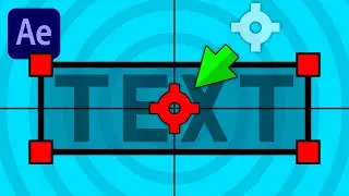 After Effects: How To Align Anchor Point To Center ⊕