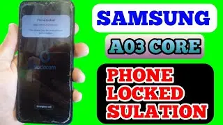 how to remove samsung a03 core phone locked | samsung a03 core phone locked remove 2024