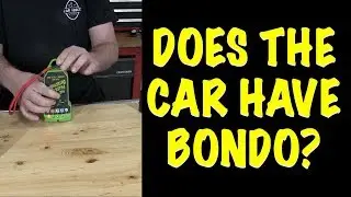 How To Find Bondo on a Car Using The Filler Detective