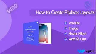 How to create flip box layouts.