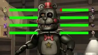 [SFM FNaF] Twisted Vs Help Wanted 2 WITH Healthbars