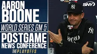 Aaron Boone reflects on costly mistakes leading to Yankees' World Series loss | SNY