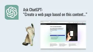 Creating a Landing Page with ChatGPT