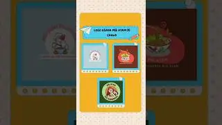 template Logo mie ayam canva