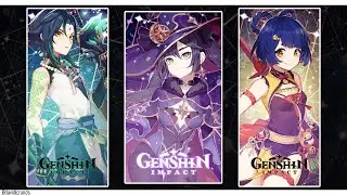 【Tutorial Photoshop】 Simple Wallpaper Phone Genshin Impact