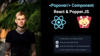 Popover React Component with Popper.JS