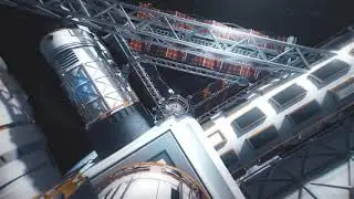 Заставка Рен ТВ ко дню космонавтики (2021) [Оригинал]