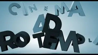 CINEMA4D & AFTER EFFECTS (CINEMA 4D TEMPLATE)