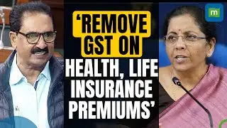 Opposition Stages a Walk Out Demanding Withdrawing GST on Health, Life Insurance Premiums