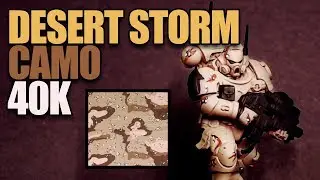 Space Marine Desert Camo Tutorial