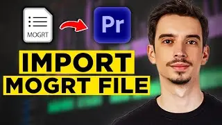 How To Import MOGRT File in Premiere Pro (2024) - Step by Step Tutorial!