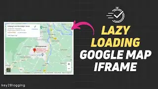 Lazy loading Google map iframe code | Reduce Impact of Third-party code