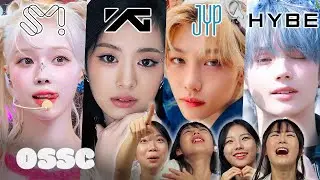 Korean Girls Compared The Big 4 Companies (SM, YG, JYP, HYBE) | 𝙊𝙎𝙎𝘾