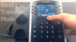 04 - Performing a Skype for Business Call Transfer Using a Polycom Desk Phone