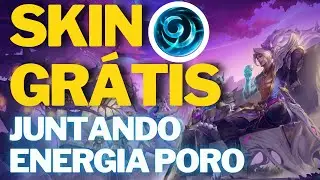 COMO GANHAR SKIN GRÁTIS LOL WILD RIFT JUNTANDO ENERGIA PORO EM EVENTO