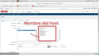 añadir un host en zabbix