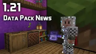 Data Pack News in Minecraft 1.21