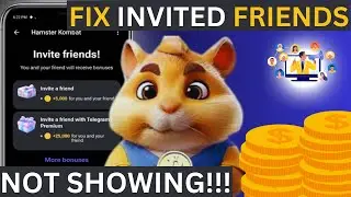 Fix Invited Friends Not Showing In The List On Hamster Kombat