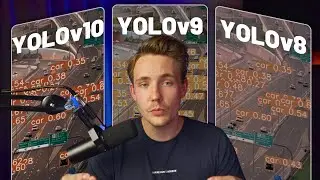 Comparison between YOLOv10, YOLOv9 and YOLOv8 on Real-world Videos