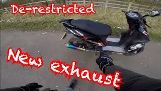 *AJS Firefox* New exhaust and derestricted