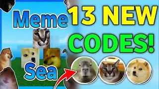 🎗️ Hurry Up🎗️ All Working Codes For Meme Sea In August 2024 - Roblox Meme Sea Codes 2024