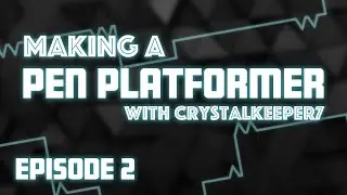 Making a Pen Platformer with CrystalKeeper7 | Rendering and Movement | Scratch Tutorials