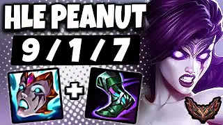 Peanut picks Morgana Jungle vs Vi - Korea Grandmaster Patch 14.17 ✅