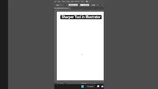 Sharper tool in Illustrator 