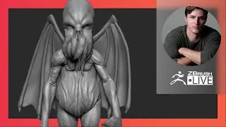 Sculpting Toys & 3D Printing: Cthulhu Design + Vegeta Toy Articulation - Ian Robinson - ZBrush