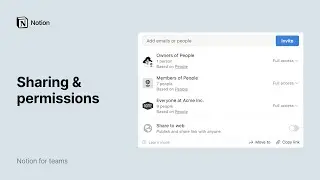 Sharing & Permissions