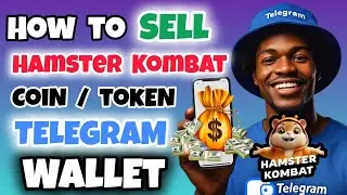 How to Convert and Sell Your Hamster Kombat Token on Telegram Wallet | Trade HMSTR Coin/Token