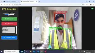 Real-Time PPE Detection System with Django, WebSockets & YOLO 🦺🔍