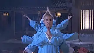The kung fu monks'martial arts are invincible.They defeat the five masters in the world