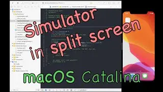 Xcode and Simulator in split screen | Xcode Quick Tip #25