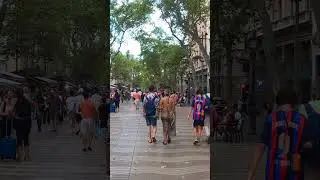 Las Ramblas 🇪🇸💃🏻 Barcelona Walk 