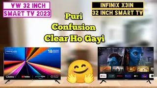 VW 32 inch Smart TV vs Infinix X3IN 32 inch Smart TV | VW32C2 vs X3IN | Full Comparison