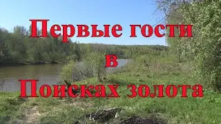 Первые гости. В поисках золота.