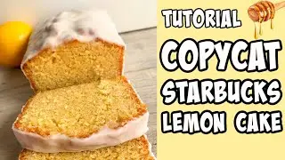 Copycat Starbucks Lemon Cake! Recipe tutorial #Shorts